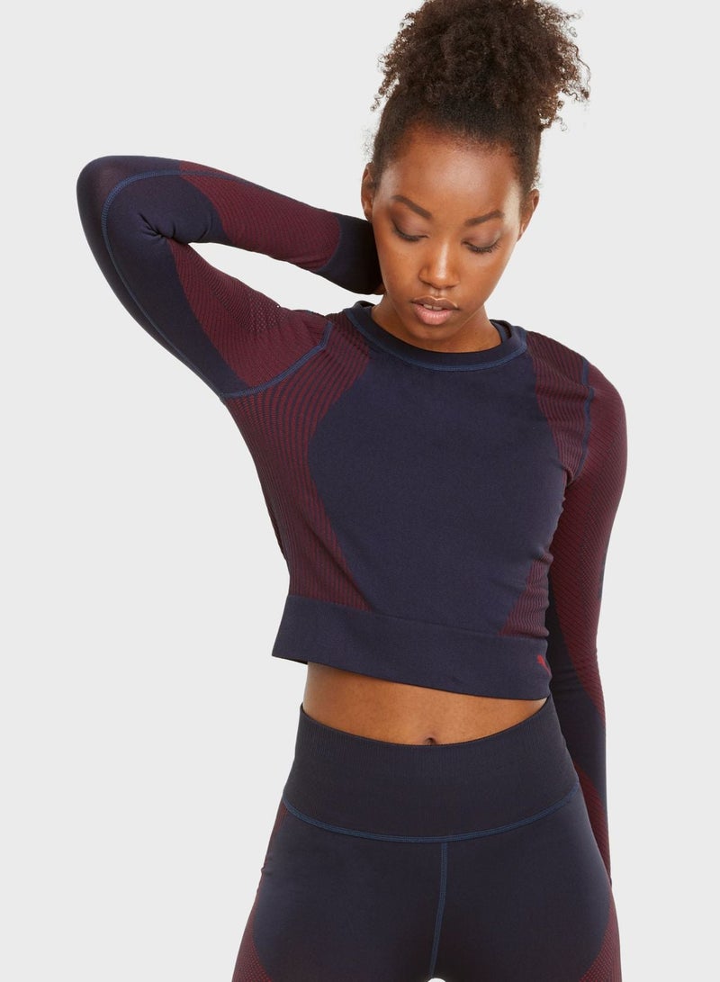 PUMA Logo Seamless Top - Image 1